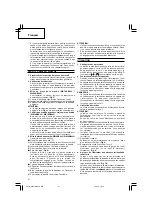 Preview for 32 page of Hitachi Koki WH 14DBAL2 Handling Instructions Manual