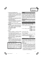 Preview for 55 page of Hitachi Koki WH 14DBAL2 Handling Instructions Manual