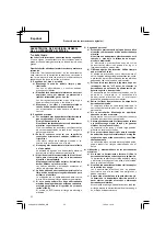 Preview for 56 page of Hitachi Koki WH 14DBAL2 Handling Instructions Manual