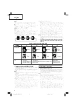 Предварительный просмотр 12 страницы Hitachi Koki WH 14DBDL Handing Instructions