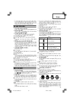 Предварительный просмотр 61 страницы Hitachi Koki WH 14DBDL Handing Instructions