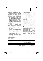 Предварительный просмотр 23 страницы Hitachi Koki WH 14DCAL Handling Instructions Manual