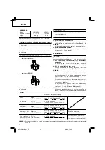 Предварительный просмотр 32 страницы Hitachi Koki WH 14DCAL Handling Instructions Manual