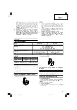 Предварительный просмотр 45 страницы Hitachi Koki WH 14DCAL Handling Instructions Manual