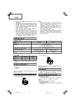 Предварительный просмотр 52 страницы Hitachi Koki WH 14DCAL Handling Instructions Manual