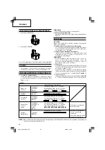 Предварительный просмотр 60 страницы Hitachi Koki WH 14DCAL Handling Instructions Manual