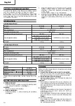 Предварительный просмотр 34 страницы Hitachi Koki wh 14dl Handling Instructions Manual