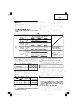 Предварительный просмотр 9 страницы Hitachi Koki WH 14DSAL Handling Instructions Manual