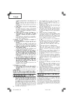 Предварительный просмотр 24 страницы Hitachi Koki WH 14DSAL Handling Instructions Manual