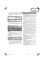 Предварительный просмотр 27 страницы Hitachi Koki WH 14DSAL Handling Instructions Manual