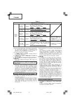 Предварительный просмотр 28 страницы Hitachi Koki WH 14DSAL Handling Instructions Manual