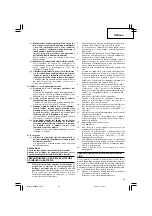 Предварительный просмотр 33 страницы Hitachi Koki WH 14DSAL Handling Instructions Manual