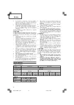 Предварительный просмотр 34 страницы Hitachi Koki WH 14DSAL Handling Instructions Manual