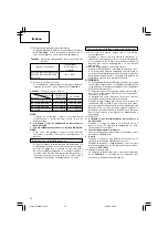 Предварительный просмотр 36 страницы Hitachi Koki WH 14DSAL Handling Instructions Manual