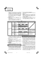 Предварительный просмотр 46 страницы Hitachi Koki WH 14DSAL Handling Instructions Manual