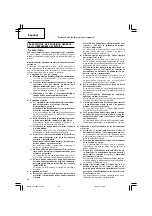 Предварительный просмотр 50 страницы Hitachi Koki WH 14DSAL Handling Instructions Manual