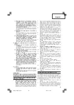 Предварительный просмотр 51 страницы Hitachi Koki WH 14DSAL Handling Instructions Manual