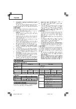 Предварительный просмотр 52 страницы Hitachi Koki WH 14DSAL Handling Instructions Manual