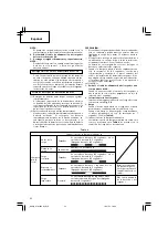 Предварительный просмотр 54 страницы Hitachi Koki WH 14DSAL Handling Instructions Manual