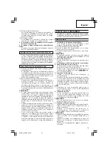 Предварительный просмотр 55 страницы Hitachi Koki WH 14DSAL Handling Instructions Manual