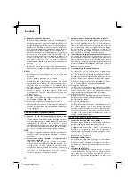 Предварительный просмотр 56 страницы Hitachi Koki WH 14DSAL Handling Instructions Manual