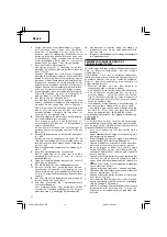 Preview for 18 page of Hitachi Koki WH 14DSDL Handling Instructions Manual