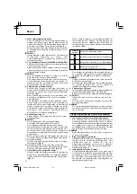 Preview for 22 page of Hitachi Koki WH 14DSDL Handling Instructions Manual