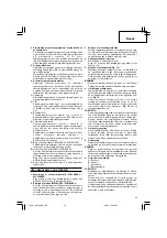 Preview for 23 page of Hitachi Koki WH 14DSDL Handling Instructions Manual