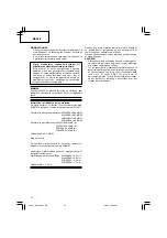 Preview for 24 page of Hitachi Koki WH 14DSDL Handling Instructions Manual