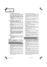 Preview for 26 page of Hitachi Koki WH 14DSDL Handling Instructions Manual