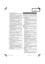 Preview for 27 page of Hitachi Koki WH 14DSDL Handling Instructions Manual