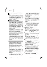 Preview for 30 page of Hitachi Koki WH 14DSDL Handling Instructions Manual