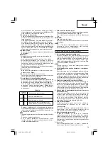 Preview for 31 page of Hitachi Koki WH 14DSDL Handling Instructions Manual