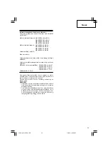 Preview for 33 page of Hitachi Koki WH 14DSDL Handling Instructions Manual