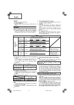 Preview for 46 page of Hitachi Koki WH 14DSDL Handling Instructions Manual