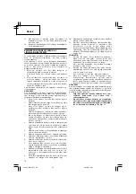 Preview for 20 page of Hitachi Koki WR 14DSL Handling Instructions Manual