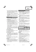 Preview for 35 page of Hitachi Koki WR 14DSL Handling Instructions Manual