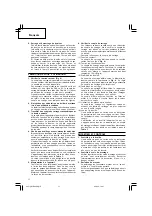 Preview for 18 page of Hitachi Koki WR 22SA Handling Instructions Manual