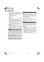 Preview for 24 page of Hitachi Koki WR 22SA Handling Instructions Manual