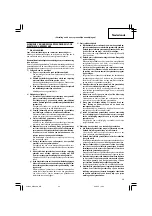 Preview for 25 page of Hitachi Koki WR 22SA Handling Instructions Manual