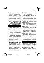 Preview for 33 page of Hitachi Koki WR 22SA Handling Instructions Manual