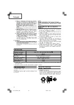 Preview for 36 page of Hitachi Koki WR 22SA Handling Instructions Manual