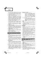 Preview for 22 page of Hitachi Koki X 303 Handling Instructions Manual