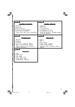 Preview for 37 page of Hitachi Koki X 303 Handling Instructions Manual