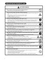 Preview for 8 page of Hitachi 1.5 UT32X812 (French) Manual D'Utilisation