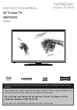 Hitachi 10096518 Instruction Manual preview