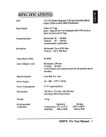 Preview for 9 page of Hitachi 14MVXPlus CM1484ME User Manual