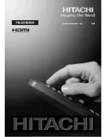 Preview for 1 page of Hitachi 19LD3560U Instructions For Use Manual