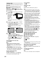 Preview for 26 page of Hitachi 19LD5750U User Manual