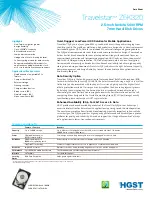 Hitachi 2.5-Inch Mobile 5400 RPM 7mm Travelstar HTS543232A7A384 Datasheet preview